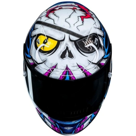 CASCO MOTO INTEGRALE HJC RPHA 12 KRAKEN SERIE RPHA MC 28 - Img 4