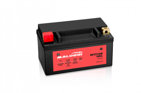 BATTERIA MALOSSI MTZ10S GEL = YTZ10S COMPATIBILE YAMAHA YZF R6 R1 MT-08 MT-09 MT07 MT 09 FZ8 XSR 700 900 TRACER T-MAX 500