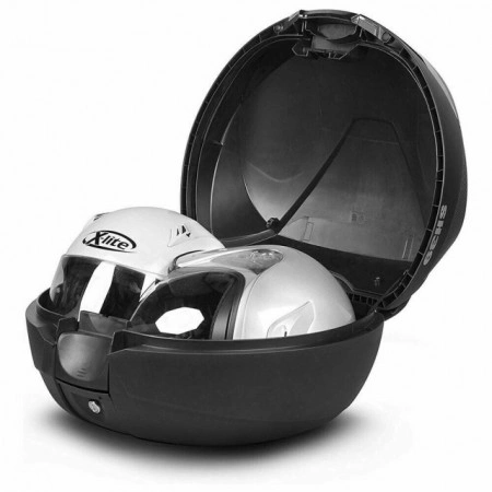BAULETTO SHAD SH39 CARBON SH 39 CON PIASTRA UNIVERSALE VALIGIA MOTO SCOOTER - Img 3
