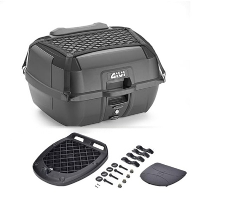 GIVI BAULETTO B45 B45B+ TOP CASE PIASTRA UNIVERSALE MONOLOCK SCHIENALINO INCLUSI