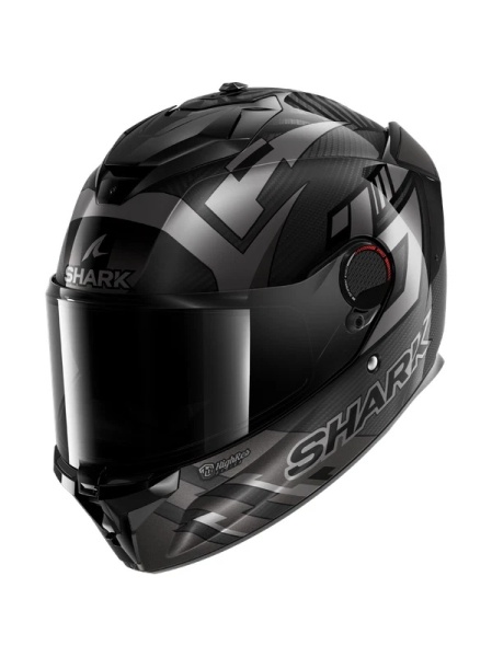 SHARK SPARTAN GT PRO CARBON ZARCO TRACK RACER Carbon Anthracite Chrom - Img 2