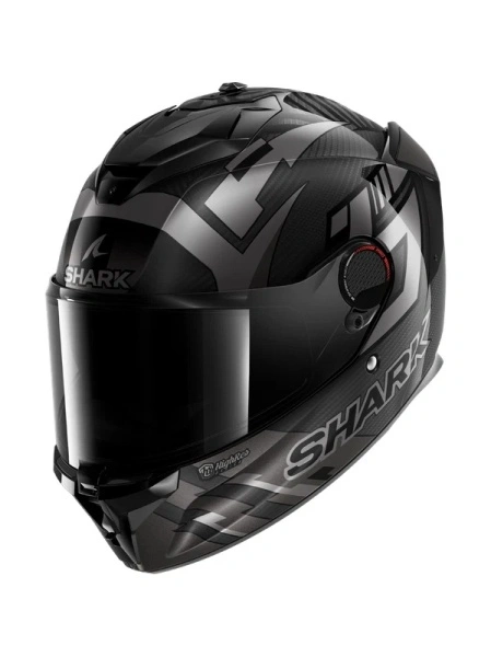 SHARK SPARTAN GT PRO CARBON ZARCO TRACK RACER Carbon Anthracite Chrom - Img 2