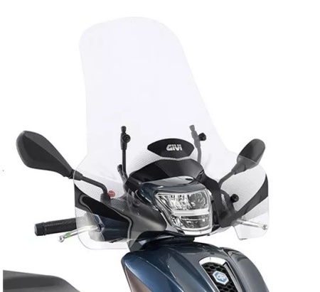 7057A + A5615A GIVI KIT PARABREZZA ALTO PIAGGIO MEDLEY 125 150 DAL 2020 IN POI