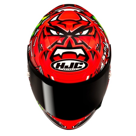 Casco integrale HJC RPHA 12 Quartararo replica II MC1 - Img 4