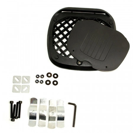 E-BIKERS X-PLOR TOP CASE BAULETTO NERO VALIGIA 38 LT SCOOTER MOTO - Img 7