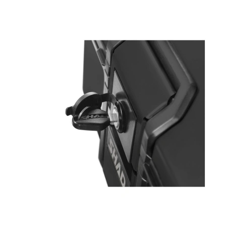 SHAD BAULETTO TR55 TERRA PURE BLACK TOP CASE MOTO SCOOTER - Img 3