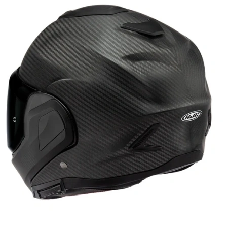 Casco Modulare mentoniera a rotazione HJC F100 Carbon Nero OPACO F 100 - Img 5