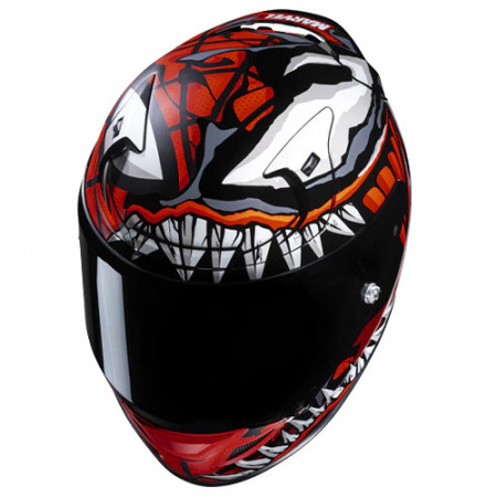 HJC CASCO IN FIBRA RPHA 12 MAXIMIZED VENOM MARVEL HELMET - Img 4
