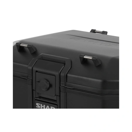 SHAD BAULETTO TR55 TERRA PURE BLACK TOP CASE MOTO SCOOTER - Img 4