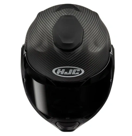 Casco Modulare mentoniera a rotazione HJC F100 Carbon Nero OPACO F 100 - Img 2