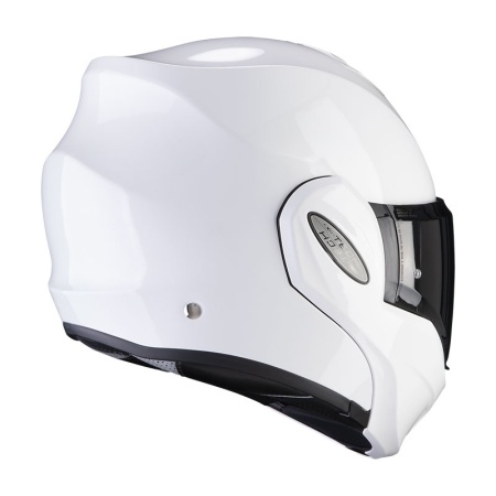 Casco Scorpion EXO Tech Evo Solid bianco - Img 3
