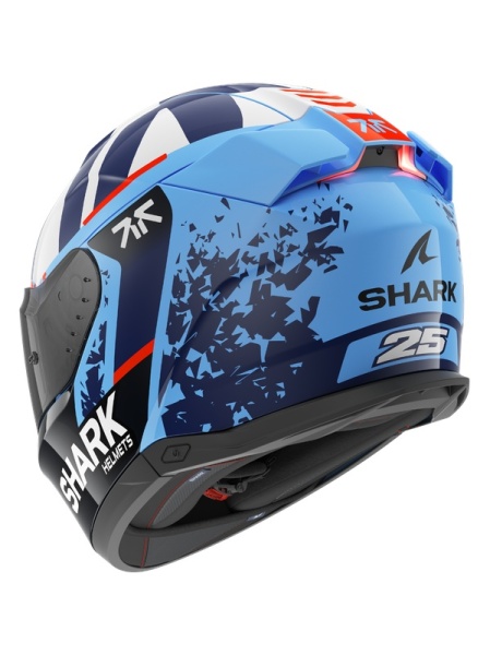 Casco Shark SKWAL i3 REPLICA RAUL FERNANDEZ Blue Blue White - Img 2