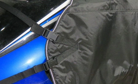 E-BIKERS COPRIGAMBE UNIVERSALE SCOOTER IMPERMEABILE E CALDATRAPUNTA INTERNA - Img 4