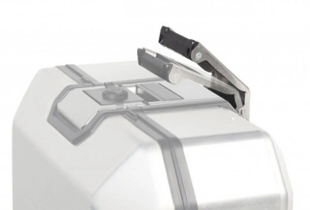 SHAD BAULETTO TR48 TOP CASE ALLUMINIO VALIGIA PER MOTO ALUMINIUM CON SCHIENALINO - Img 4