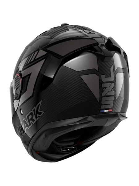 SHARK SPARTAN GT PRO CARBON ZARCO TRACK RACER Carbon Anthracite Chrom - Img 3