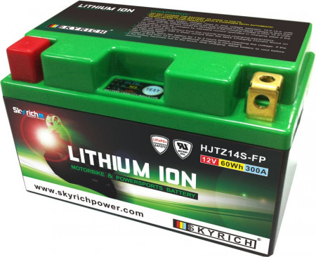 SKYRICH HJTZ14S-FP BATTERIA LITIO COMPATIBILE YUASA YTZ12S YTZ14S TTZ12 TTZ14