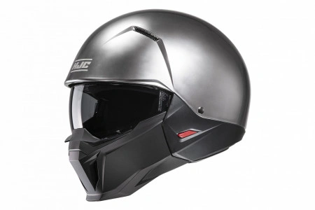 HJC I20 HYPER SILVER CASCO CON MASCHERA RIMOVIBILE SCOOTER MOTO - Img 4