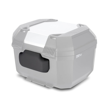 SHAD TERRA TR46 COVER ALLUMINIO VALIGIA BAULETTO MOTO 46 LITRI + SCHIENALINO - Img 2