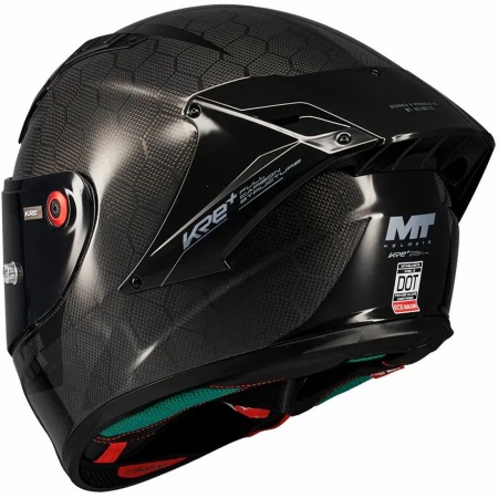 CASCO MT HELMETS KRE+ S PURE A1 bianco/nero lucido - Img 3