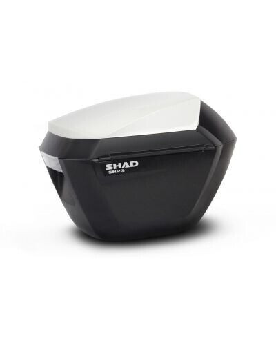 SHAD COPPIA VALIGIE LATERALI SH23 BIANCO SH 23 SIDE CASES