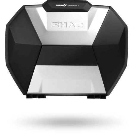SHAD VALIGIE LATERALI MOTO ESPANDIBILI SH38X COVER ALLUMINIO SIDE CASES - Img 2
