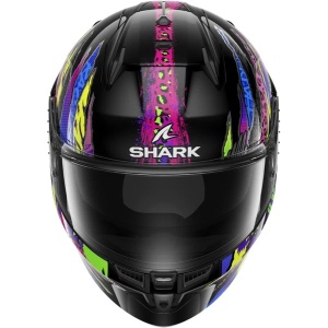 CASCO CASQUE HELMET SHARK HELMET D-SKWAL 3 FAWN Black Violet Yellow