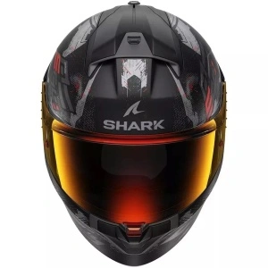 CASCO INTEGRALE SHARK RIDILL 2 MOLOKAI VISIERA INTERNA FUME + VISIERA IRIDIUM