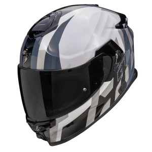 CASCO SCORPION EXO-GT SP AIR TOURADVEN Bianco perla-Argento - Img 2