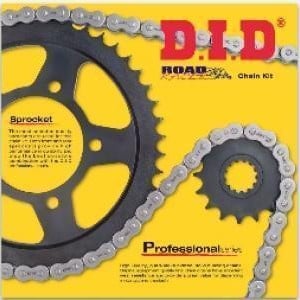 KIT TRASMISSIONE CATENA CORONA PIGNONE ORIGINALE DID HONDA CB 1000 R 08 /09