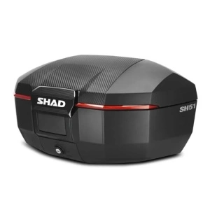 SHAD BAULETTO VALIGIA TOP CASE SH51 COVER CARBON 51 LT SH 51