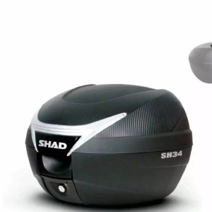 SHAD SH34 BAULETTO 34 LT CARBON CON PIASTRA UNIVERSALE E SCHIENALINO OMAGGIO