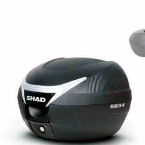 SHAD SH34 BAULETTO 34 LT CARBON CON PIASTRA UNIVERSALE E SCHIENALINO OMAGGIO