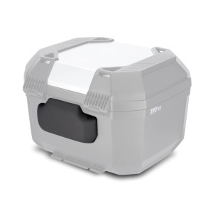SHAD TERRA TR46 COVER NERA VALIGIA BAULETTO MOTO 46 LITRI + SCHIENALINO - Img 2