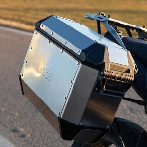 Valigie Laterali Givi Trekker Alaska 36 Litri Alluminio ALA36APACK2 Side Cases - Img 5