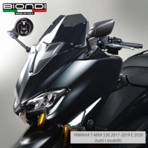 BIONDI CUPOLINO SPORT SPOILER FUME' SCURO YAMAHA T-MAX TMAX 530 2017> 560 2020 - Img 2