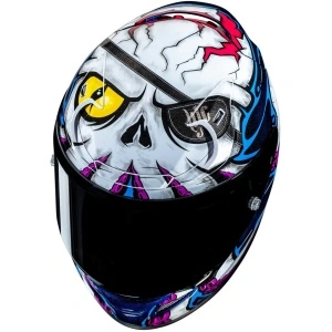 CASCO MOTO INTEGRALE HJC RPHA 12 KRAKEN SERIE RPHA MC 28 - Img 2