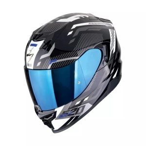 CASCO MOTO SCORPION EXO-520 EVO AIR RANKA Nero-Bianco-Ble