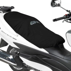 Coprisella nero Impermeabile GIVI S210 Honda Sh 125 150 300 350 Telo Copertura Sella - Img 2
