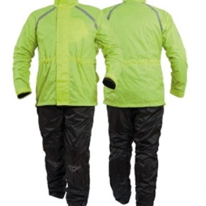 E-BIKERS COMPLETO ANTIPIOGGIA IMPERMEABILE GIACCA E PANTALONE MOTO SCOOTER