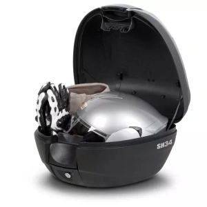 SHAD SH34 BAULETTO 34 LT CARBON CON PIASTRA UNIVERSALE E SCHIENALINO OMAGGIO - Img 2