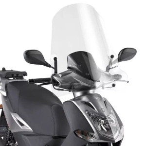 440A GIVI Parabrezza + Attacchi >Kymco Agility 50 125 150 200 R16+ dal 2014 AGILITY S