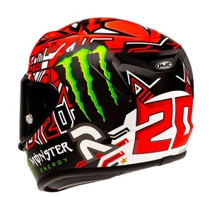 Casco integrale HJC RPHA 12 Quartararo replica II MC1 - Img 3