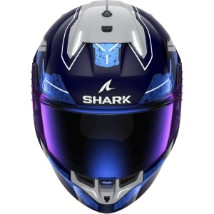Casco Integrale Shark SKWAL i3 RHAD Blue Chrom Silver