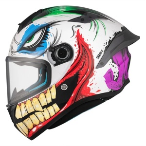 CASCO MT HELMETS TARGO S JOKE A5 GLOSS