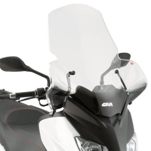 GIVI PARABREZZA TRASPARENTE CON ATTACCHI YAMAHA XMAX 250 2010 2011 2012 2013