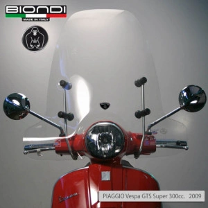 KIT PARABREZZA COMPLETO DI STAFFE PIAGGIO VESPA GTS 125 250 300