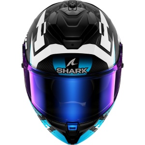 SPARTAN GT PRO CARBON ZARCO TRACK RACER Carbon White Blue - Img 2