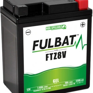 YTZ8V BATTERIA FULBAT GEL PRECARICATA YAMAHA YZF-R3 MT-03 320 X-MAX 300
