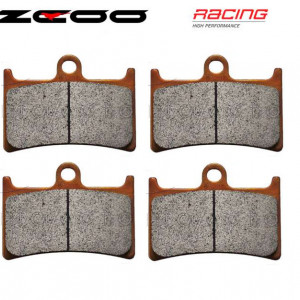 2 COPPIE PASTIGLIE FRENO ZCOO S001EX YAMAHA YZF R1 R6 MT-07 MT-09 FZ6 N FAZER 600 T-MAX 500 530 560