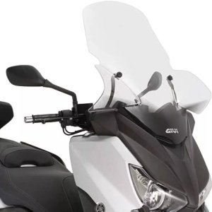 2111DT + D2111 KIT PARABREZZA GIVI YAMAHA X-MAX 125-250-400 2013-2017 + ATTACCHI